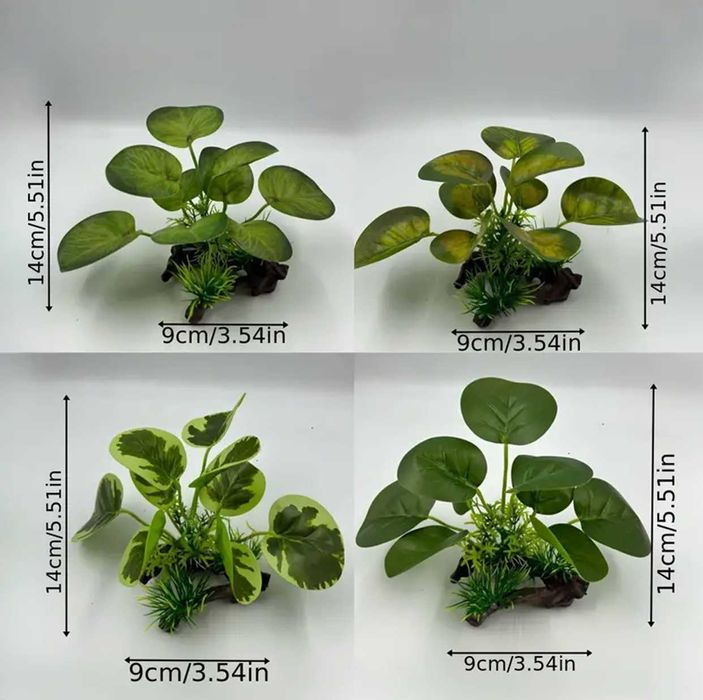 Plantas artificiais para Aquários ou Terrários