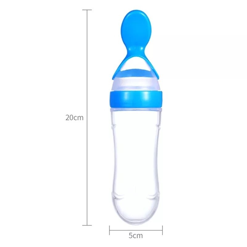 Силіконова пляшечка з ложечкой ніблером соскою бутылочка зубна щітка