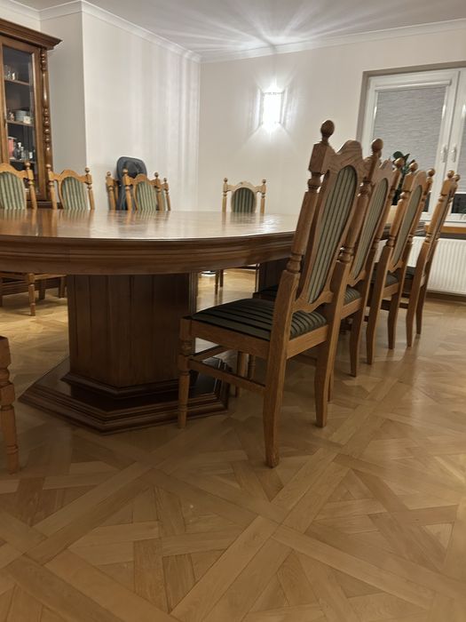 Stół konferencyjny dębowy