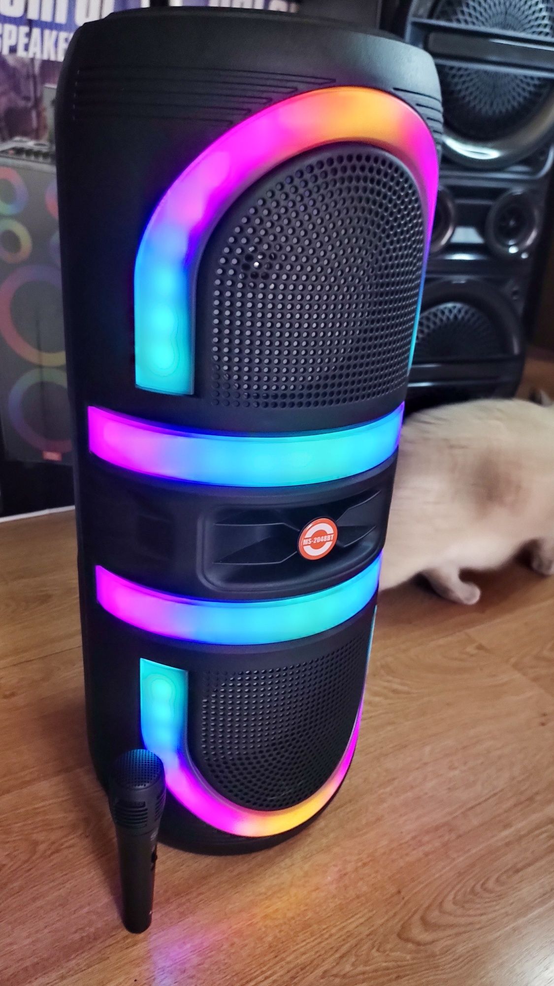 Блютуз колонка Atlanfa-48(microSD,USB,FM-радио)