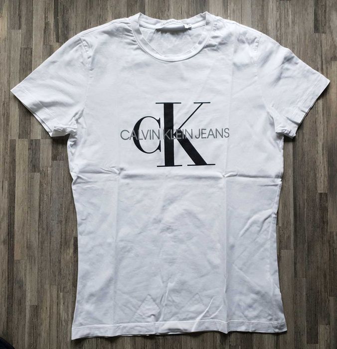 Calvin Klein Jeans Iconic Monogram Slim Tee Roz. M