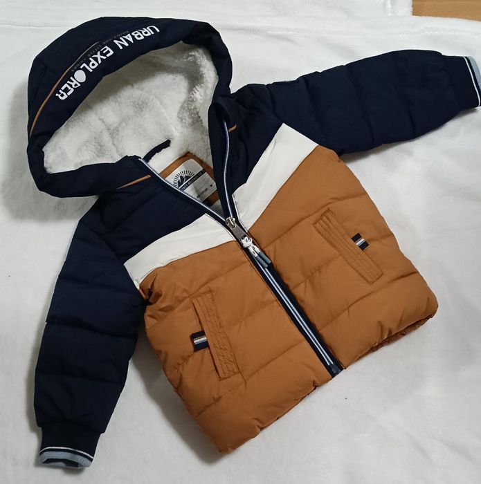 Casaco de inverno bebé menino semi- novo