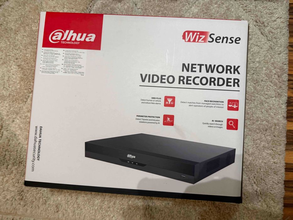 Rejestrator DAHUA IP NVR4216-EI 16 kanałów IP WIZSENSE 16Mpix  4K
