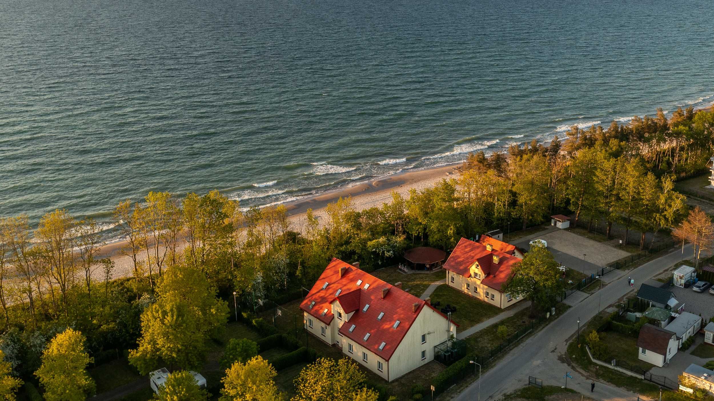 Pokoje 2/3os. nad morzem 30m od plaży.  "Nad brzegiem Bałtyku"