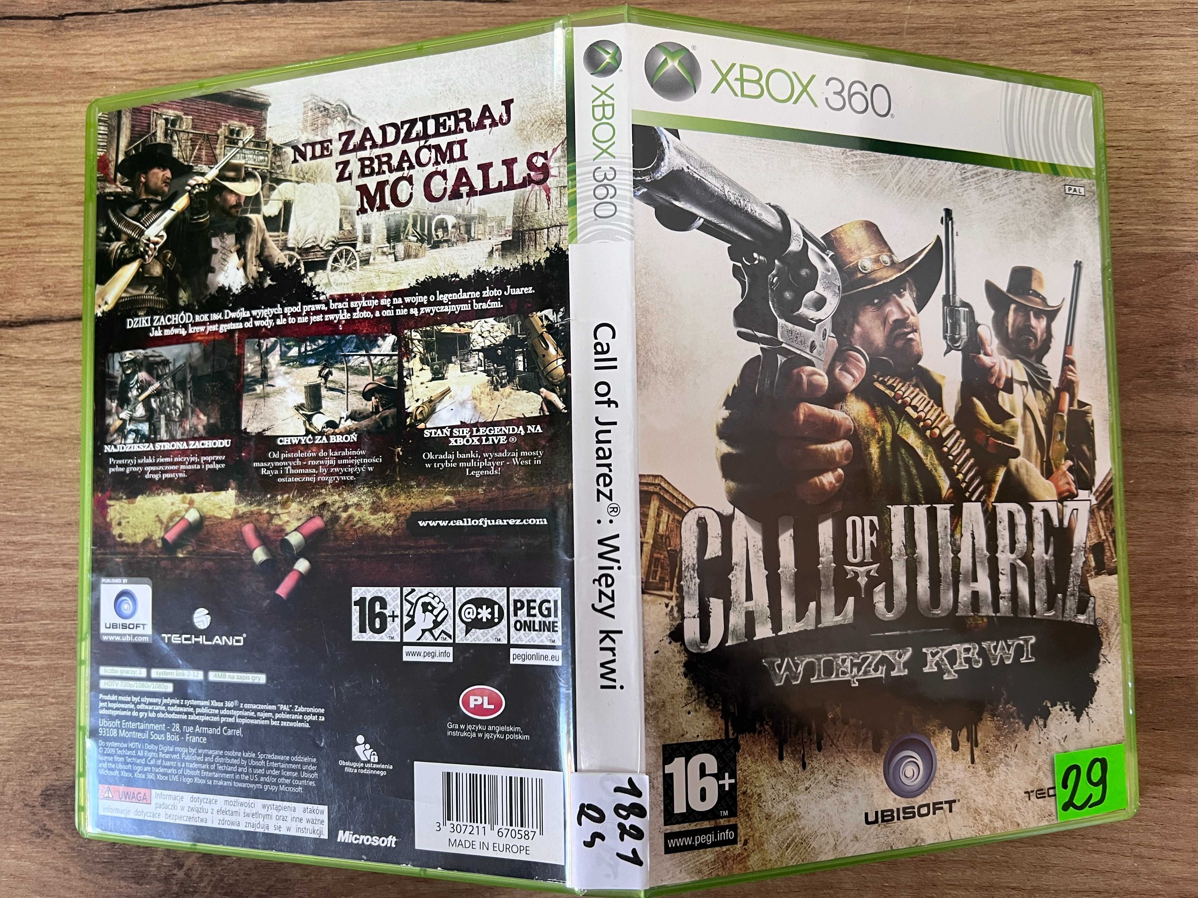 Call of Juarez Więzy Krwi Xbox 360 | Sprzedaż | Skup | Jasło