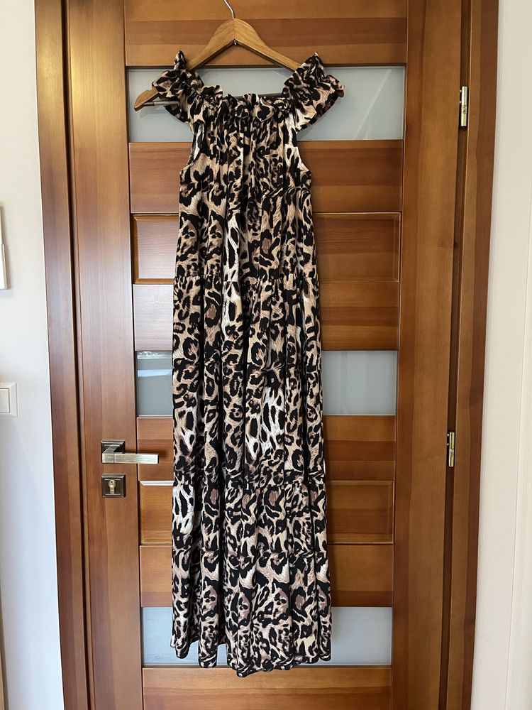 Sukienka panterka leopard