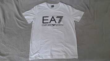 Emporio Armani Biały T-shirt L