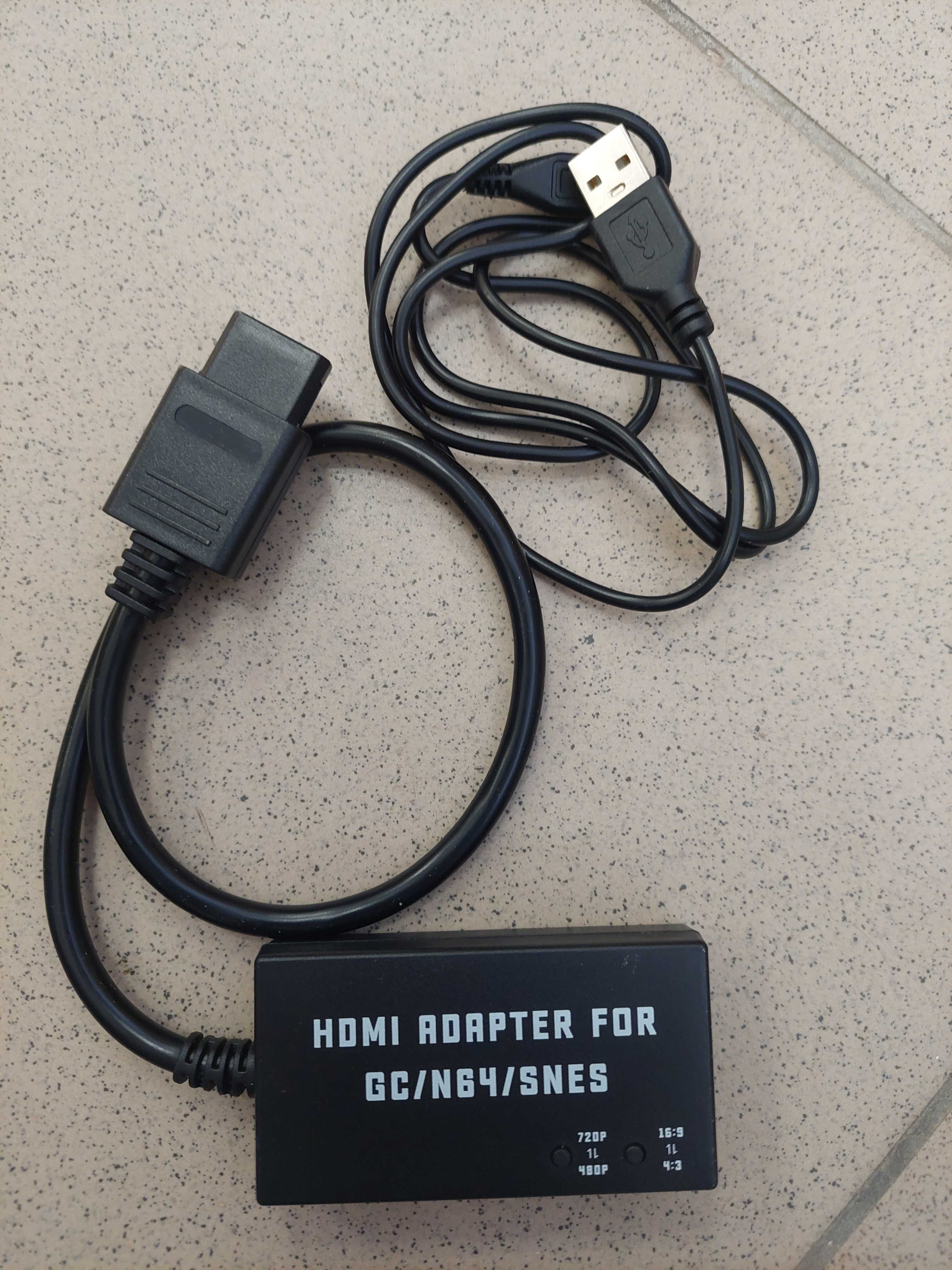 Konwerter N64 na HDMI dla konsoli N64/SNES.