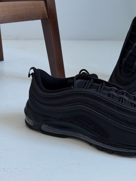 Оригинал Nike Air Max 97 Triple Black (BQ4567 001) черние аир макс 95