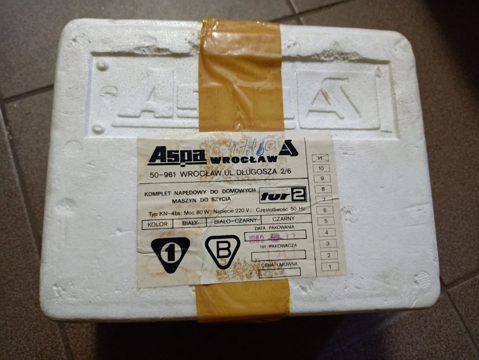 Komplet napędowy do domowych maszyn do szycia tur 2 nowy