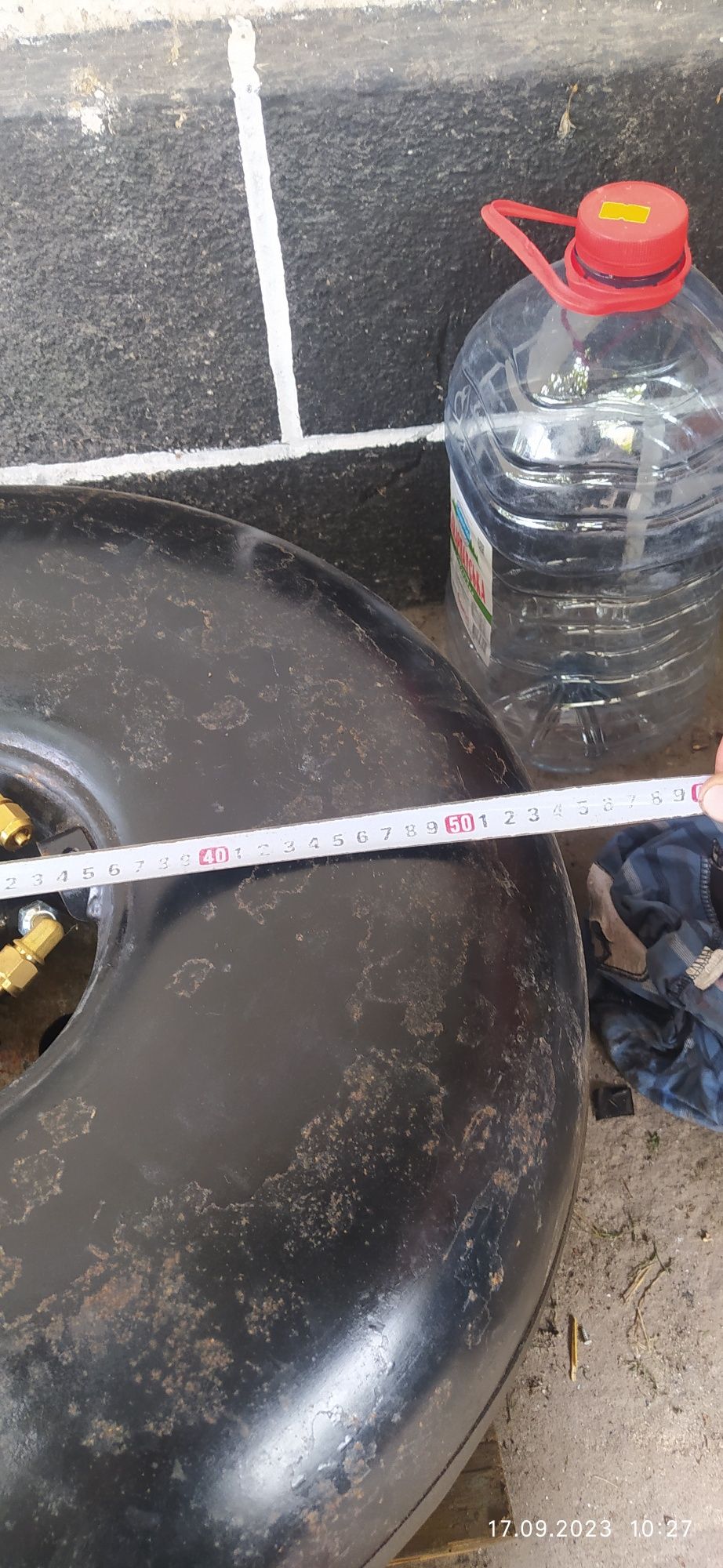 Газовый баллон под запаску