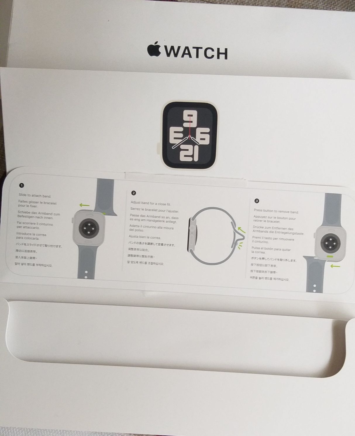 Apple caixa watch apenas