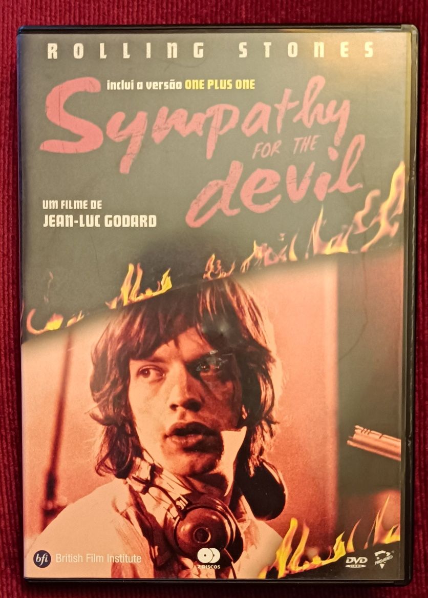 "Sympathy for the devil"+"One Plus One" de J.L. Godard 2DVDs RARO