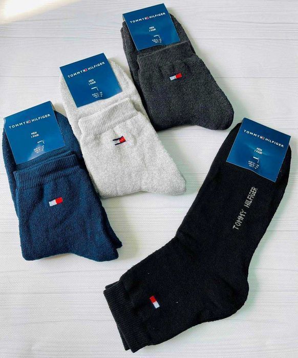 Мужские термоноски Columbia/Tоммі/Пума/Nike/TNF теплые зимние