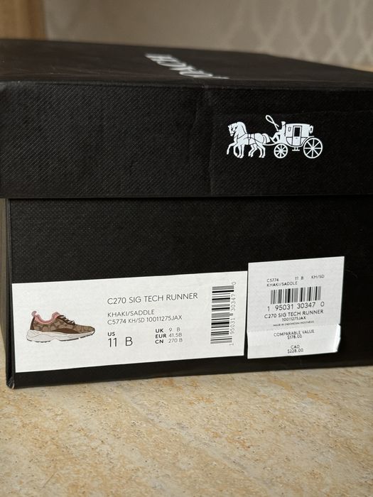 Кросівки Coach tech runner