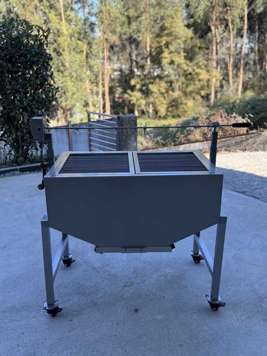 Grelhador em aço inoxidavel