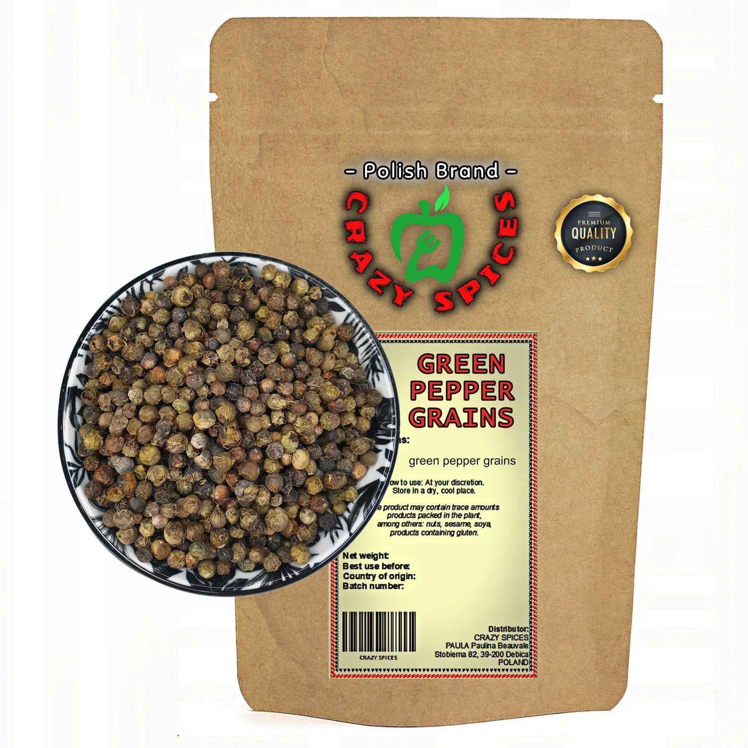 Pieprz Zielony 100g – Aromatyczny Hit Kulinarnego Świata!