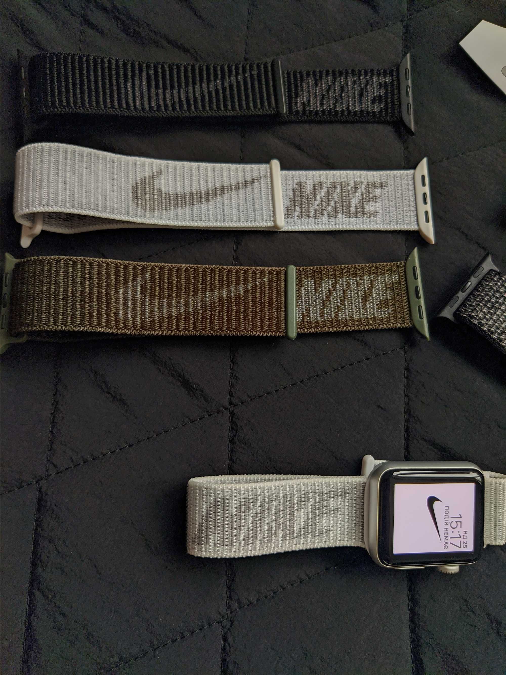 Тканинний ремінець Nike Apple Watch SE 38 40 41 мм ремешок