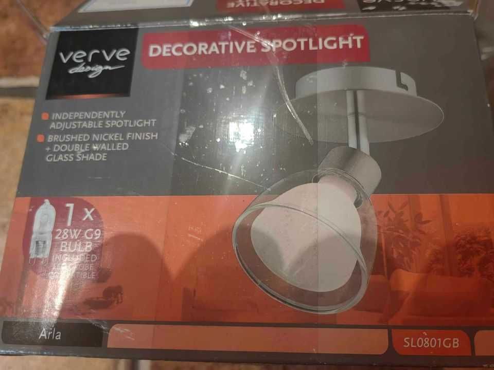 Plafon Verve plus Kinkiet! Nowe! 30% ceny!