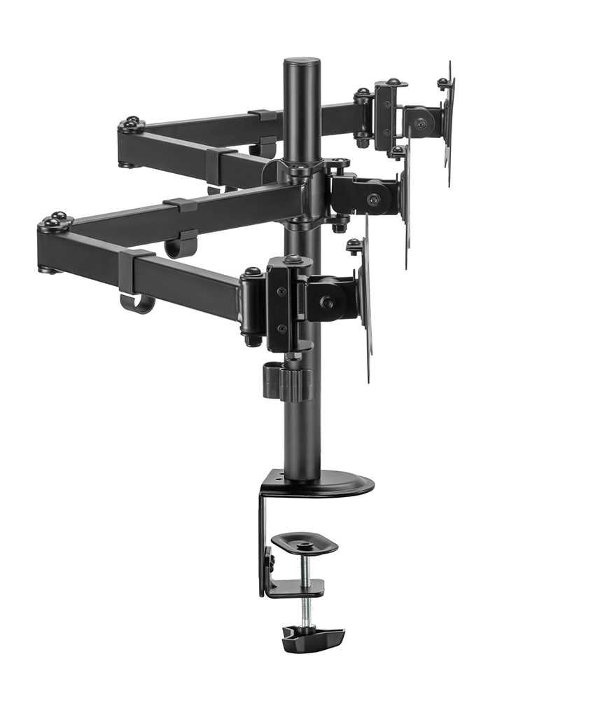 Кронштейн кріплення для моніторів 17"-27" Brateck LDT66-C034