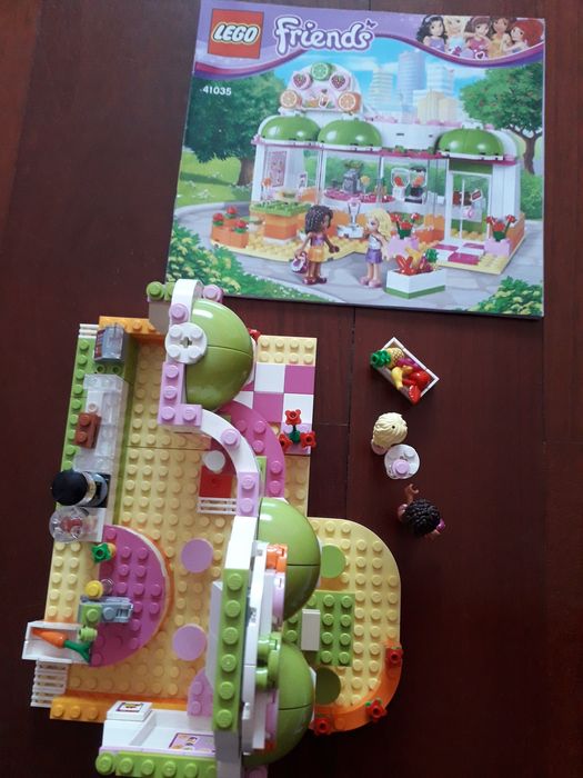 Lego Friends Loja de Sumos/Batidos Heart Lake (41035) - Como novo