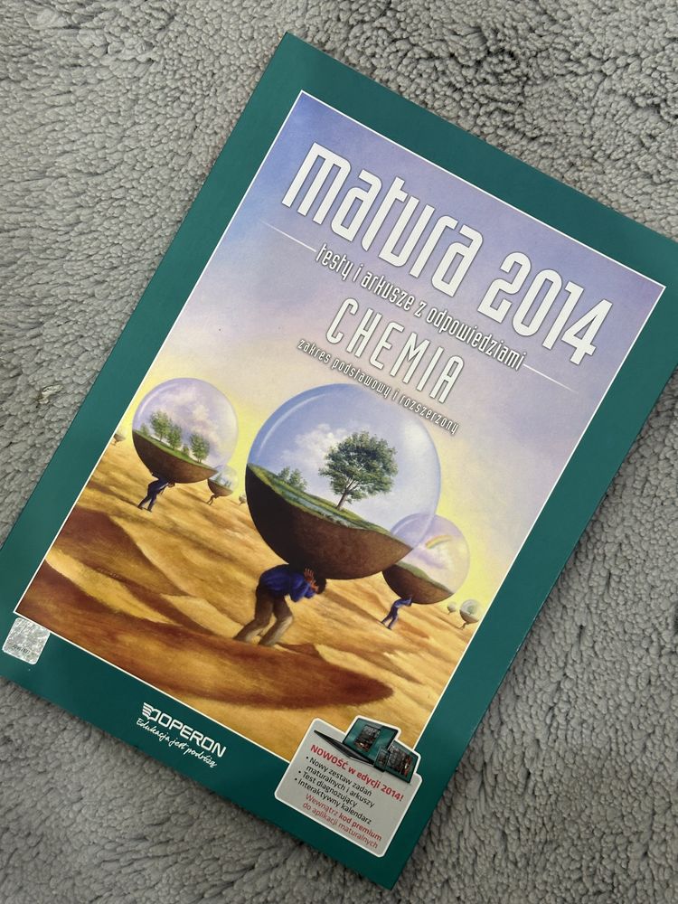 Matura 2014 testy i arkusze chemia zakres rozszerzony wyd Operon