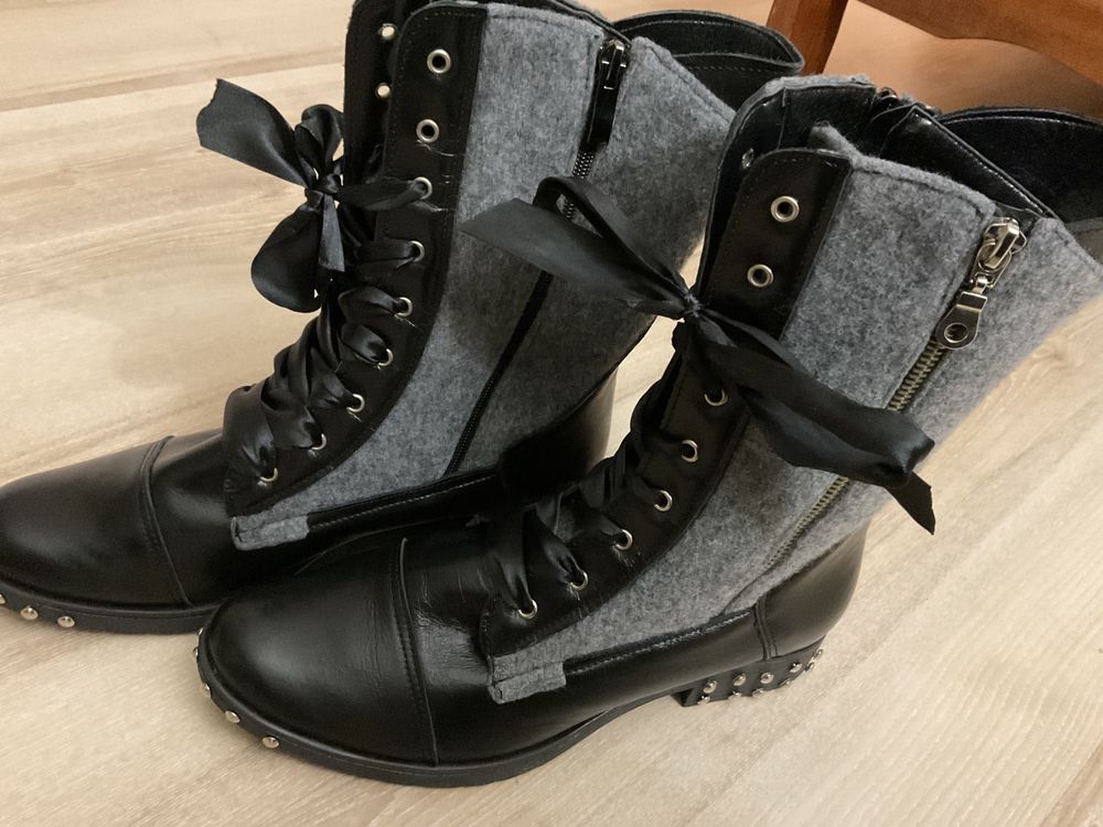 Buty 39 skórzane nowe