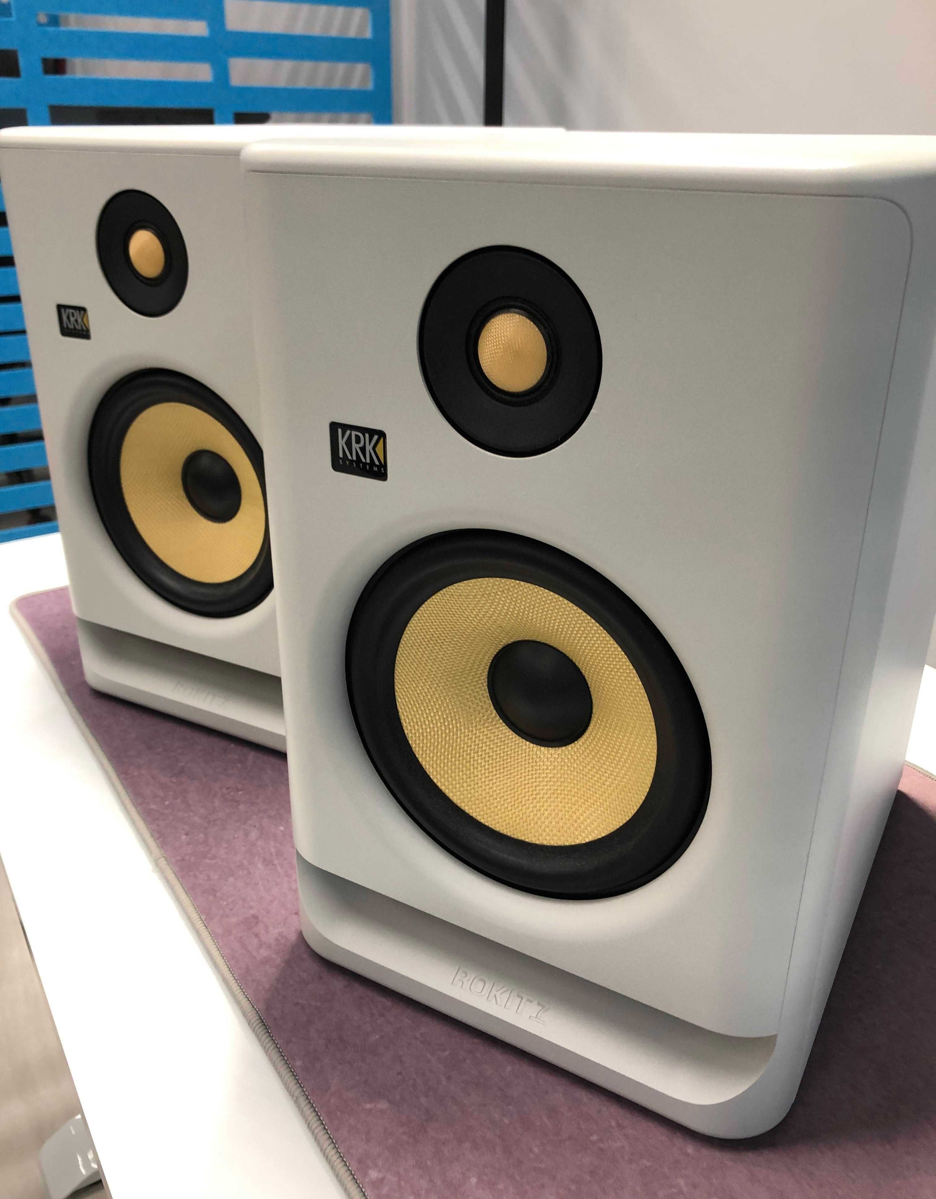 (ПАРА) Активний студійний монітор KRK ROKIT 7 RP7 G4 WN (White) Білий