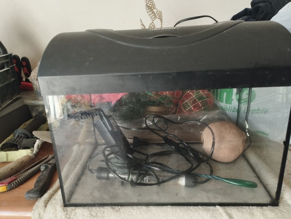 Akwarium 25l.40/25/25