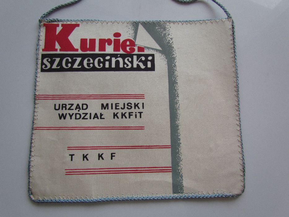 Proporczyk Turniej Najlepszych Stargard Kurier Szczeciński 1976