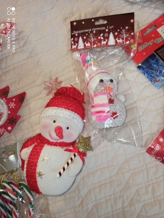 Набір декоративний. Сніговик