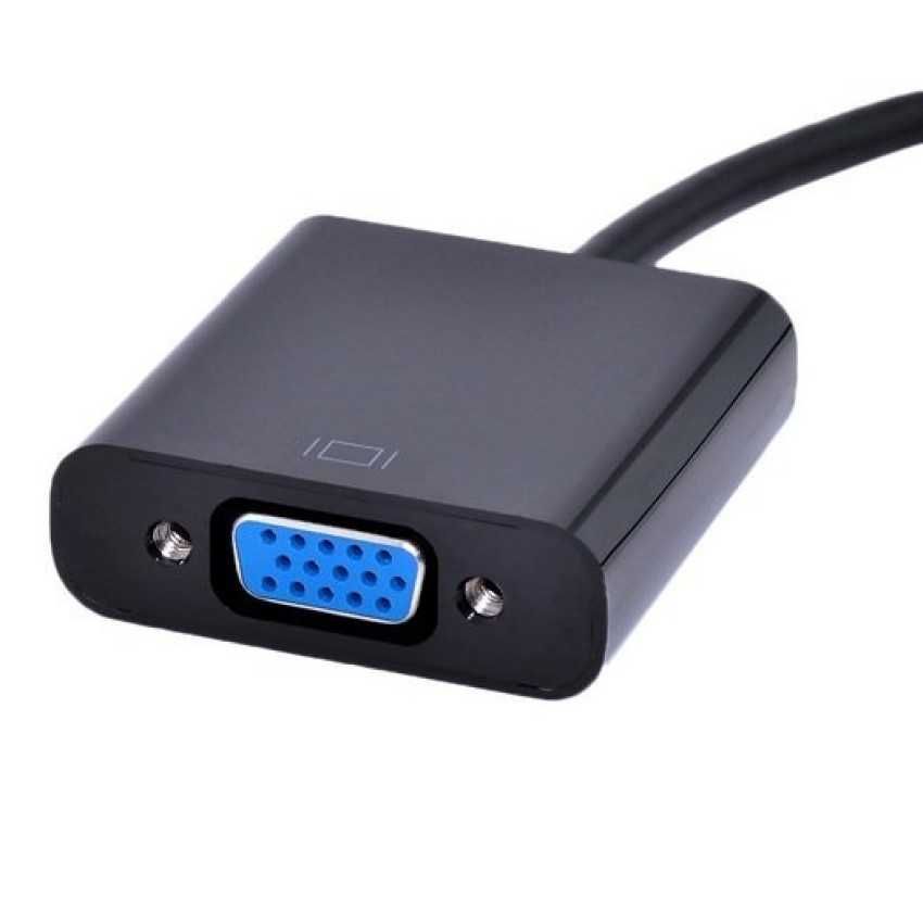 Переходник HDMI на VGA 1080p преобразователь с аудио и доп питанием