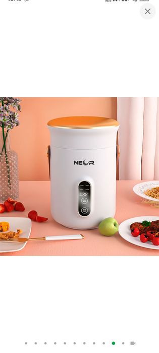 Мульти ланч-бокс Neor Heat 06L50 WT для подогрева и приготовления пищи