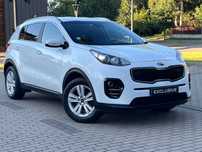Kia Sportage 1.7CRDI Exclusive Biała Perła Ledy Kamera Navi Oryginał Lakier Linie!