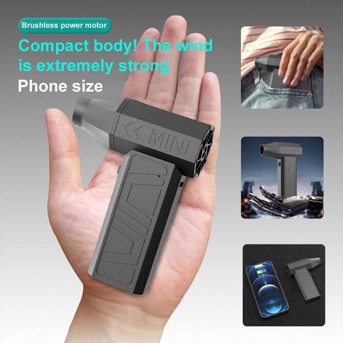 Вентилятор турбореактивный пылесос ультрамощный X3-A – 200000 об/мин