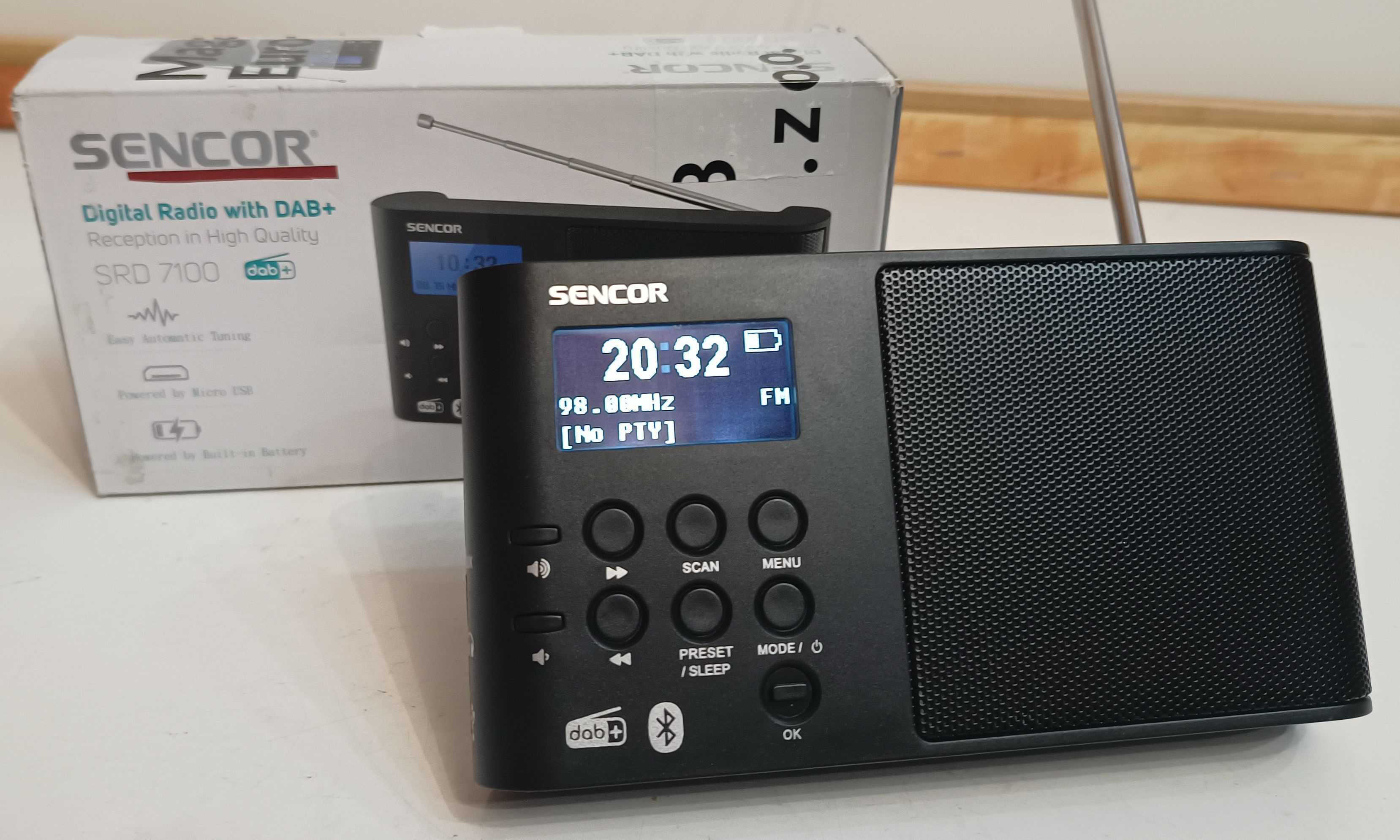 Radio FM + DAB + BT - SRD 7100