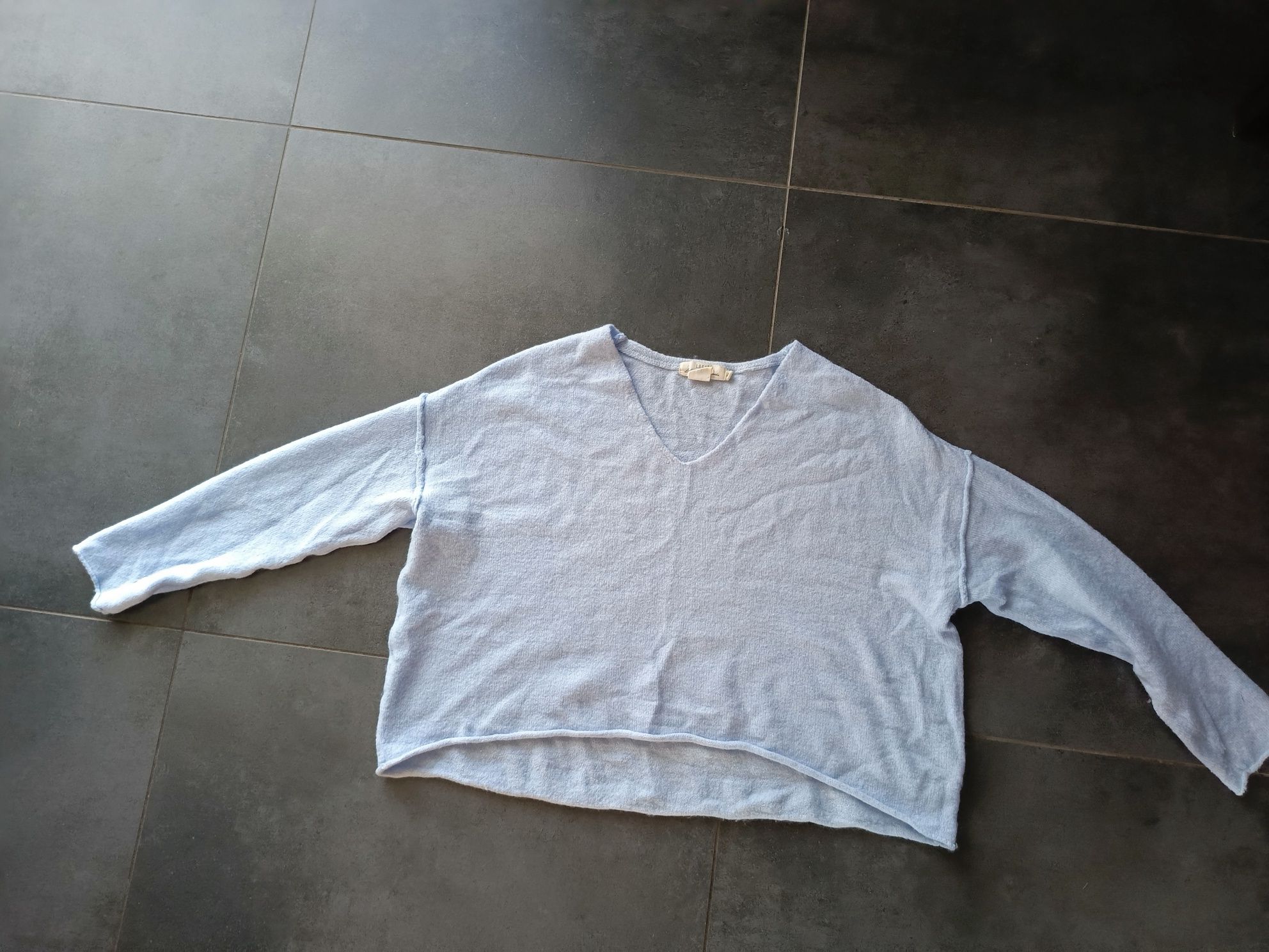 Sweter swetr sweterek luźny krótki H&M rozmiar XS