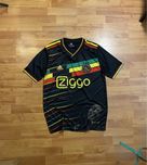 (М-L) ADIDAS Rasta спортивная футболка Bob Marley Ajax jersey джерси