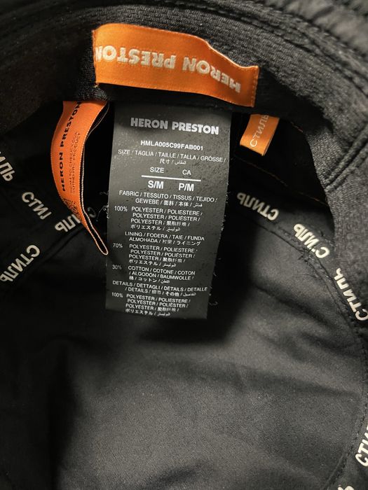 Heron Preston Стиль панама