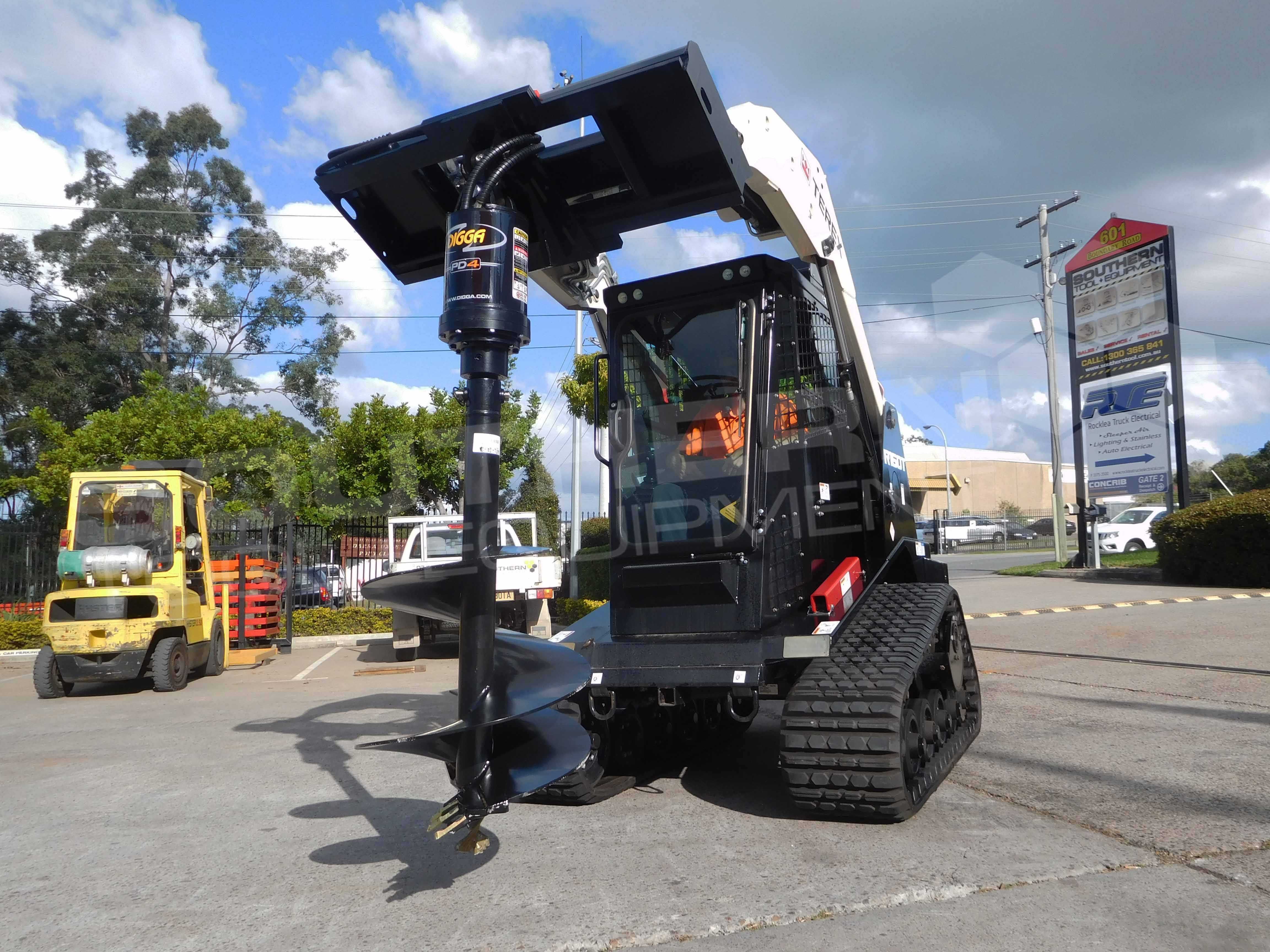 Гидровращатель Бур Ямобур Гидробур DIGGA PDX2-PD-4 для BOBCAT CAT JCB