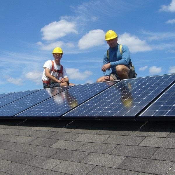 монтаж сонячних панелей електростанцій краща ціна все в наявності