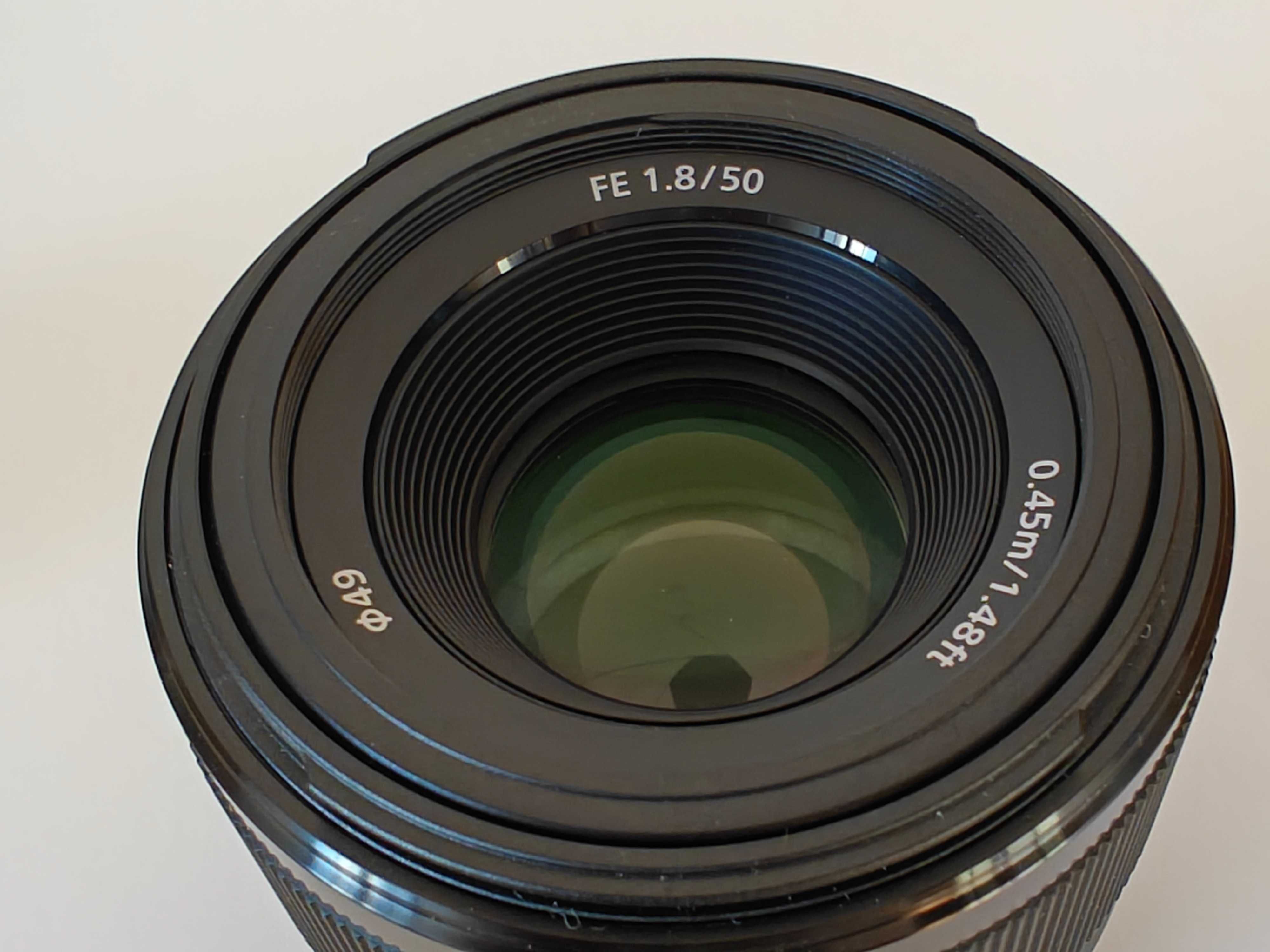 Sony FE f/1.8 50mm lens