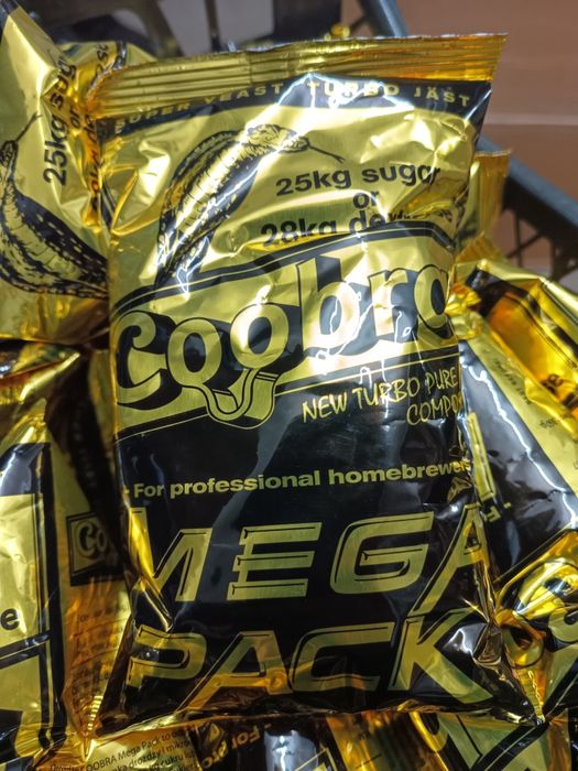 Drożdże gorzelnicze Coobra 100l x10sztuk