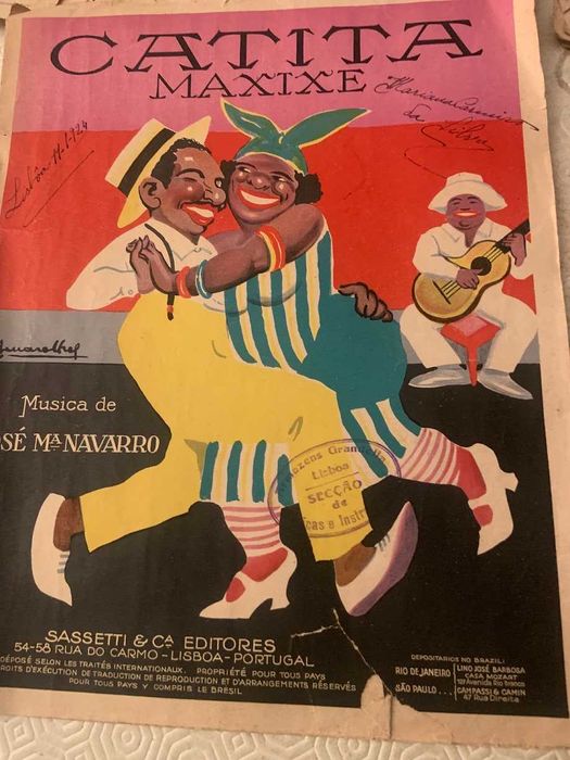 Partituras e outras peças musicais para venda