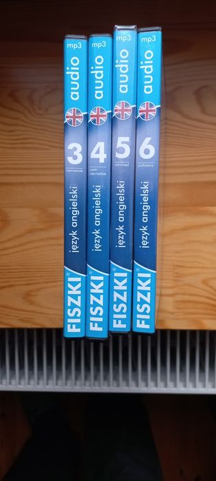 Płyty CD do fiszek angielski