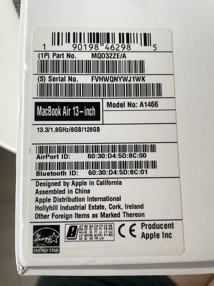 MacBook Air 13 (2017)