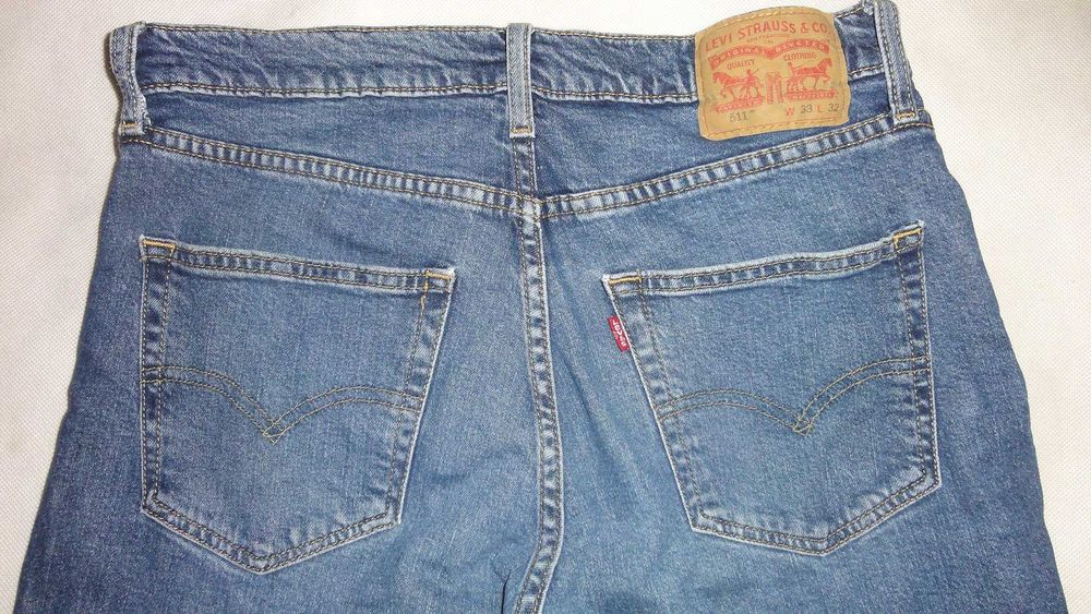 LEVIS 511 - W33 L32  - Oryginalne klasyczne spodnie Jeans