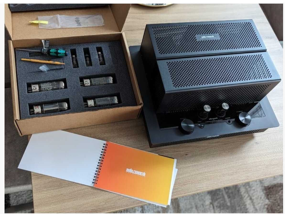 Wzmacniacz lampowy Audio Research I/50 - komplet w stanie idealnym