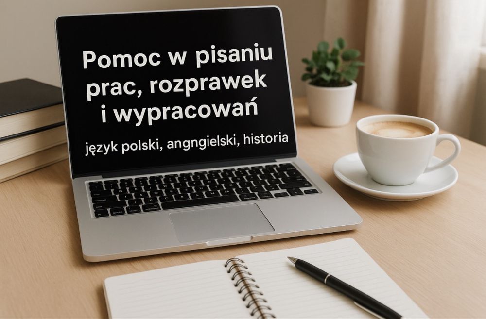 Pomoc w pisaniu prac, rozprawek i wypracowań,