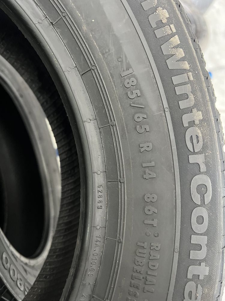 185/65/14 R14 Continental ContiWinterContact TS800 2шт новые